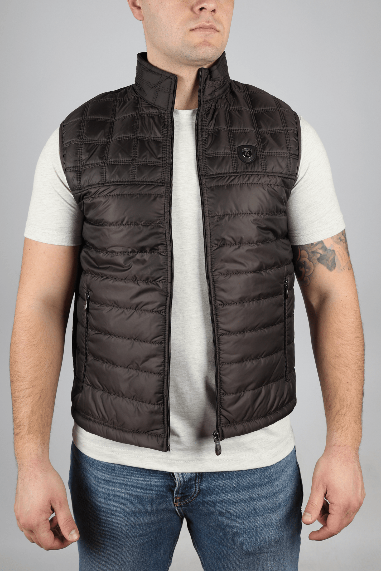 Мъжки Елек, Кафяв Roberto Fashion Store Vest LEGVESBROMED M Brown