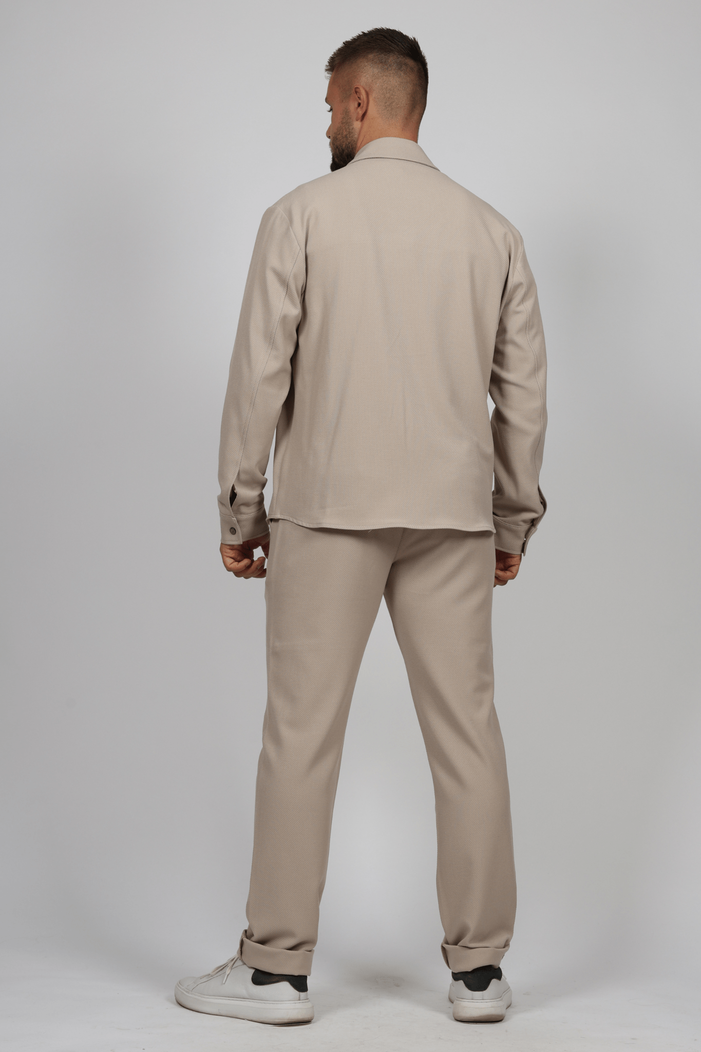 Men's 2-piece set, Beige