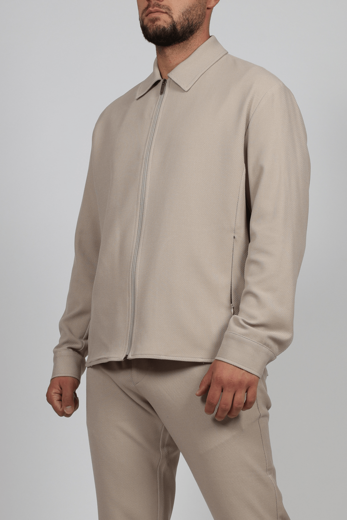 Men's 2-piece set, Beige