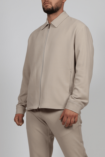 Men's 2-piece set, Beige