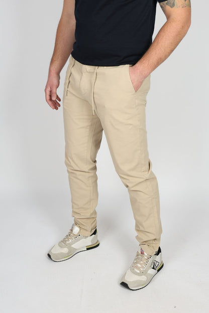 Мъжки Панталон, Бежов, Кафяв, Зелен & Тъмно Син Roberto Fashion Store Trousers W30 Beige