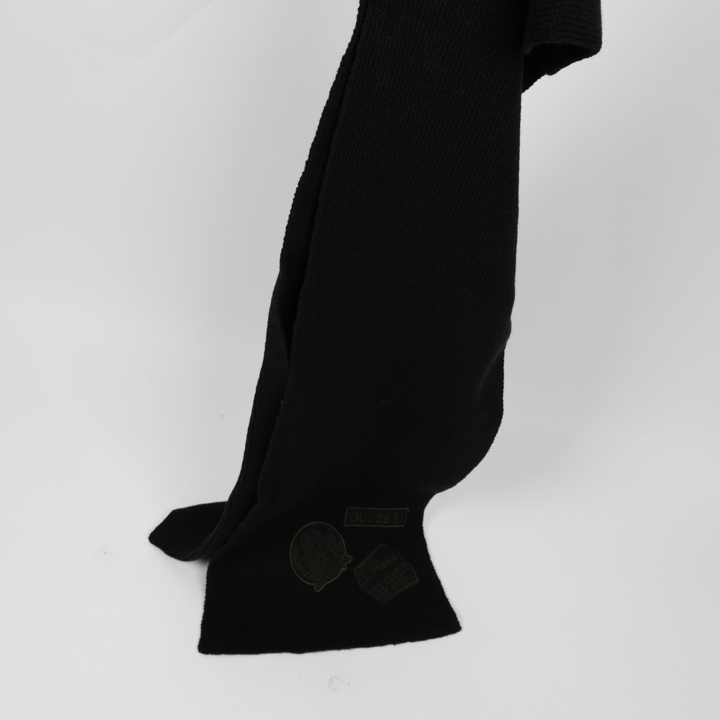 Мъжки Шал, Черен Roberto Fashion Store Scarf AM6530WOL03 black cotton