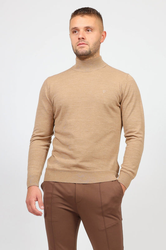 Мъжки Вълнен Пуловер, Бежов Giotelli Roberto Fashion Store Sweater GIO1111SWEBEIKNIM M Бежов