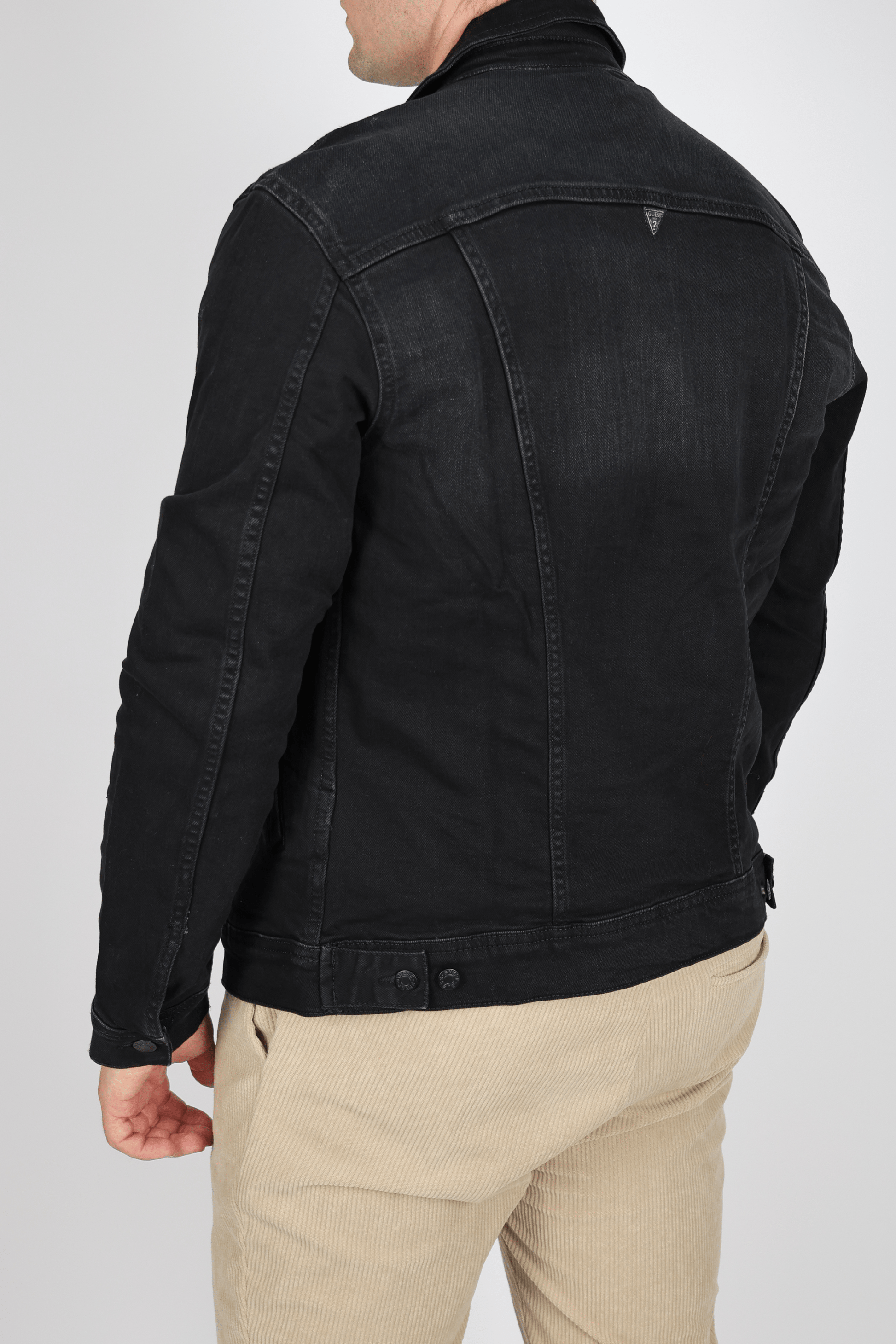 Мъжко Дънково Яке, Черен Roberto Fashion Store Jacket M9RN14D42M9S S INTL Black