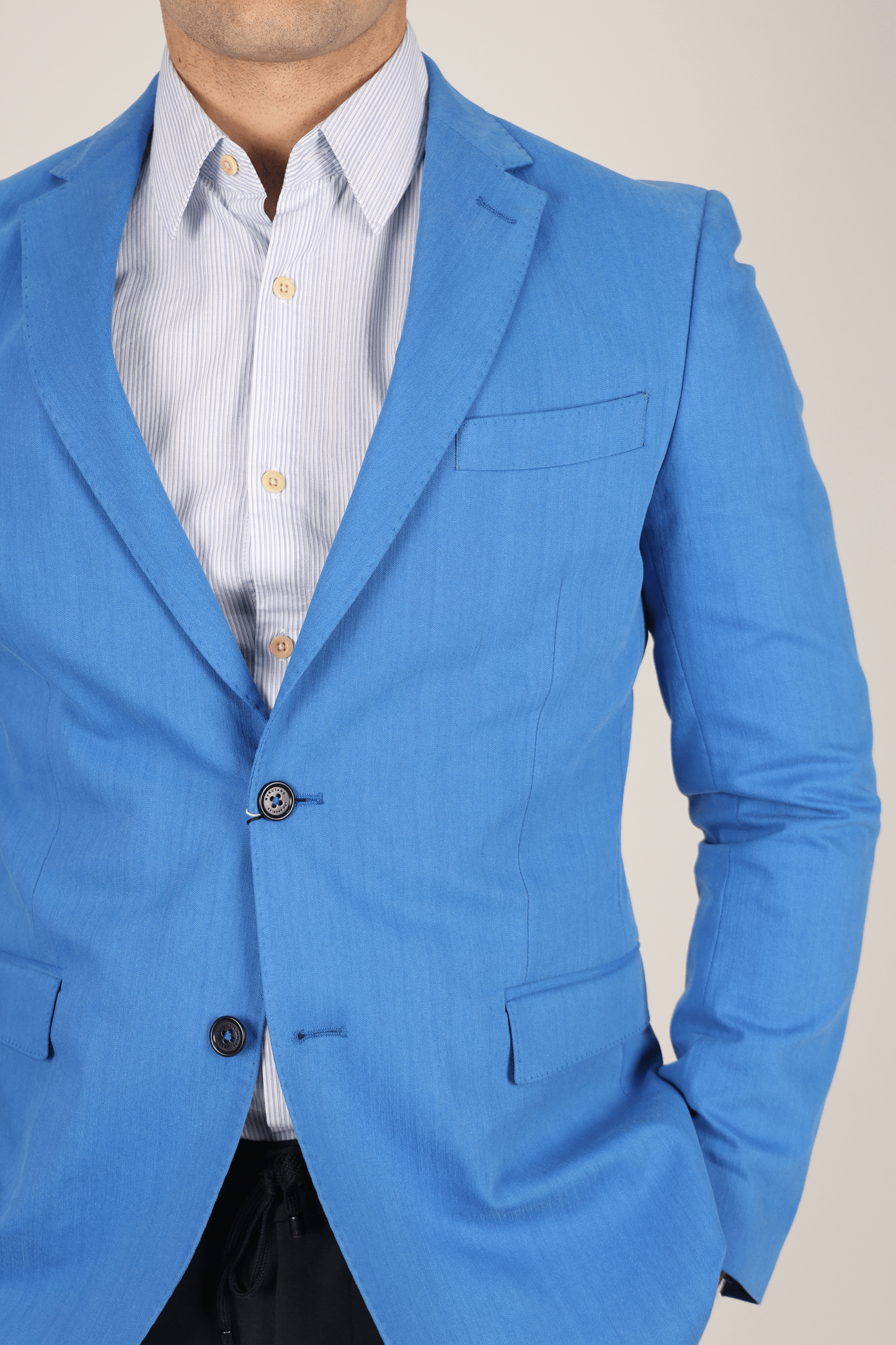 Мъжко Сако, Син Roberto Fashion Store Blazer 92H2111705ZG7F6 50 EU Blue