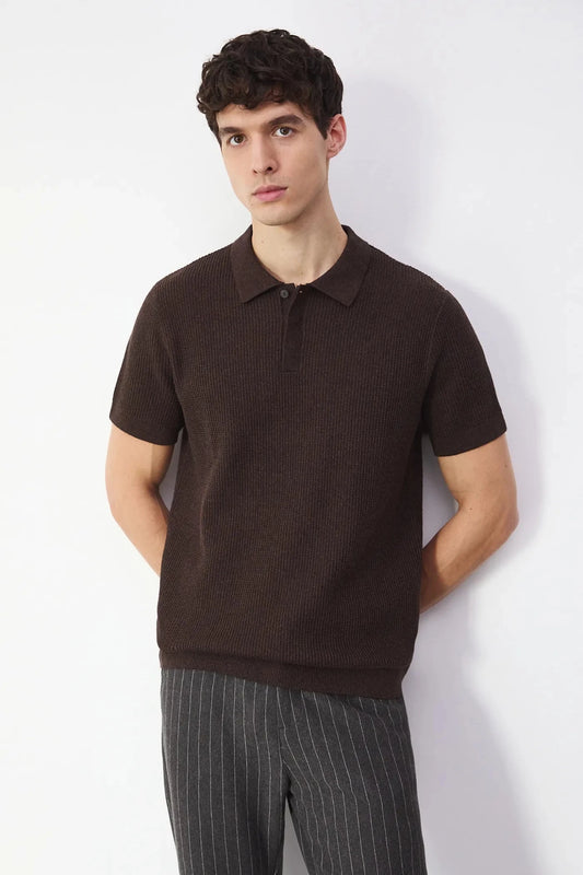 Мъжка поло тениска от 100% памучно трико Medicine Roberto Fashion Store T-shirt RS26-POM101-89M-S S