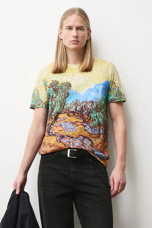 Мъжка тениска "Hope" с абстрактен арт принт Medicine Roberto Fashion Store T-shirt RS26TSM257-MLA-L L