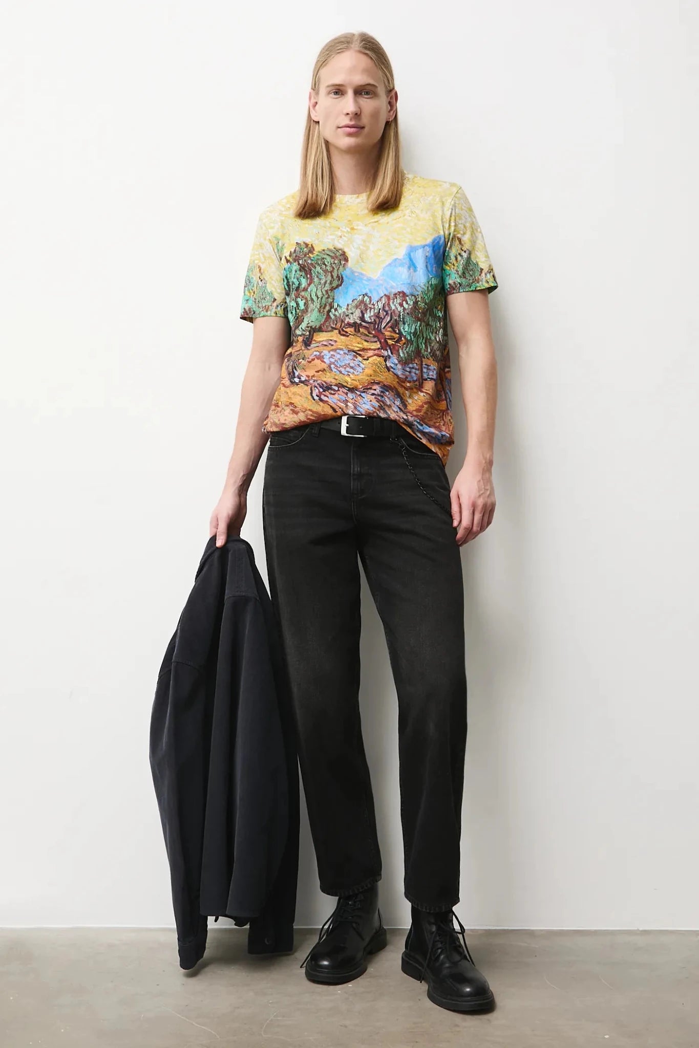 Мъжка тениска "Hope" с абстрактен арт принт Medicine Roberto Fashion Store T-shirt RS26TSM257-MLA-L L