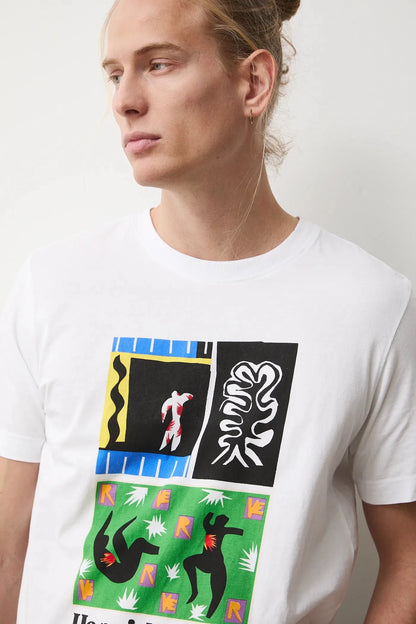 Мъжка тениска "Nature" с абстрактен арт принт Medicine Roberto Fashion Store T-shirt RS26TSM251-00X-M M