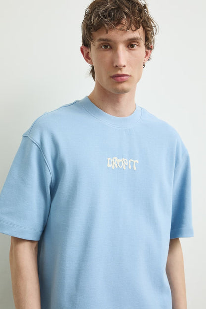 Мъжка тениска с принт на гърба "Roberto Drop It Blue" Medicine Roberto Fashion Store Set RS26-TSMA52-55X-L L
