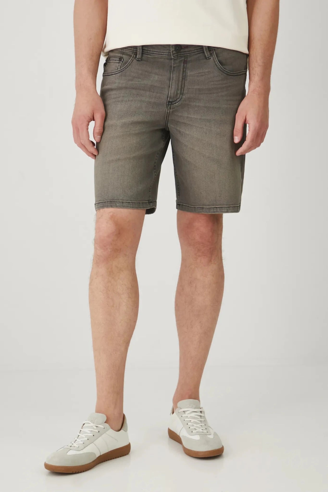 Мъжки къси дънки за ежедневието със зеленикав отенък Roberto Fashion Store Roberto Fashion Store Jeans RS25SZM075-99J-30 30