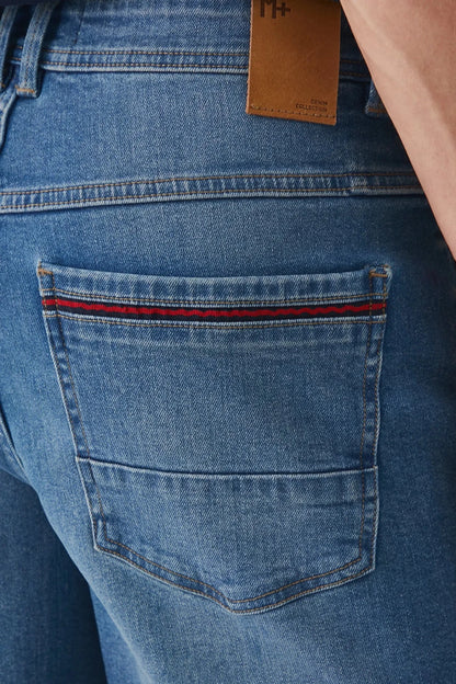 Мъжки къси дънки за всякакви поводи в светло син цвят Medicine Roberto Fashion Store Jeans RS25-SZM075-55J-31 31