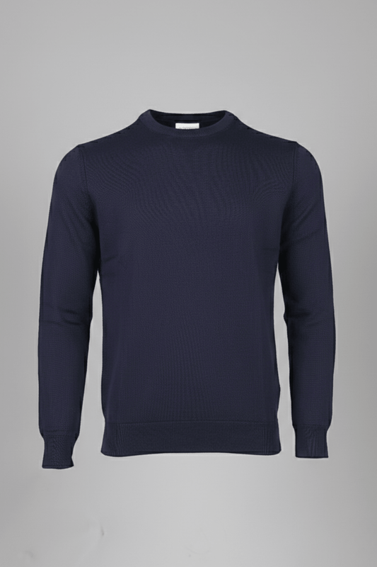 Мъжки Памучен Пуловер, Син Giotelli Roberto Fashion Store Jacket GIO3101SWENAVKNIM M