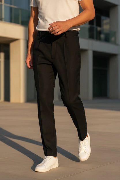 Мъжки Спортен Панталон, Син Giotelli Roberto Fashion Store Trousers GIO0102TRONAVMAN42 42