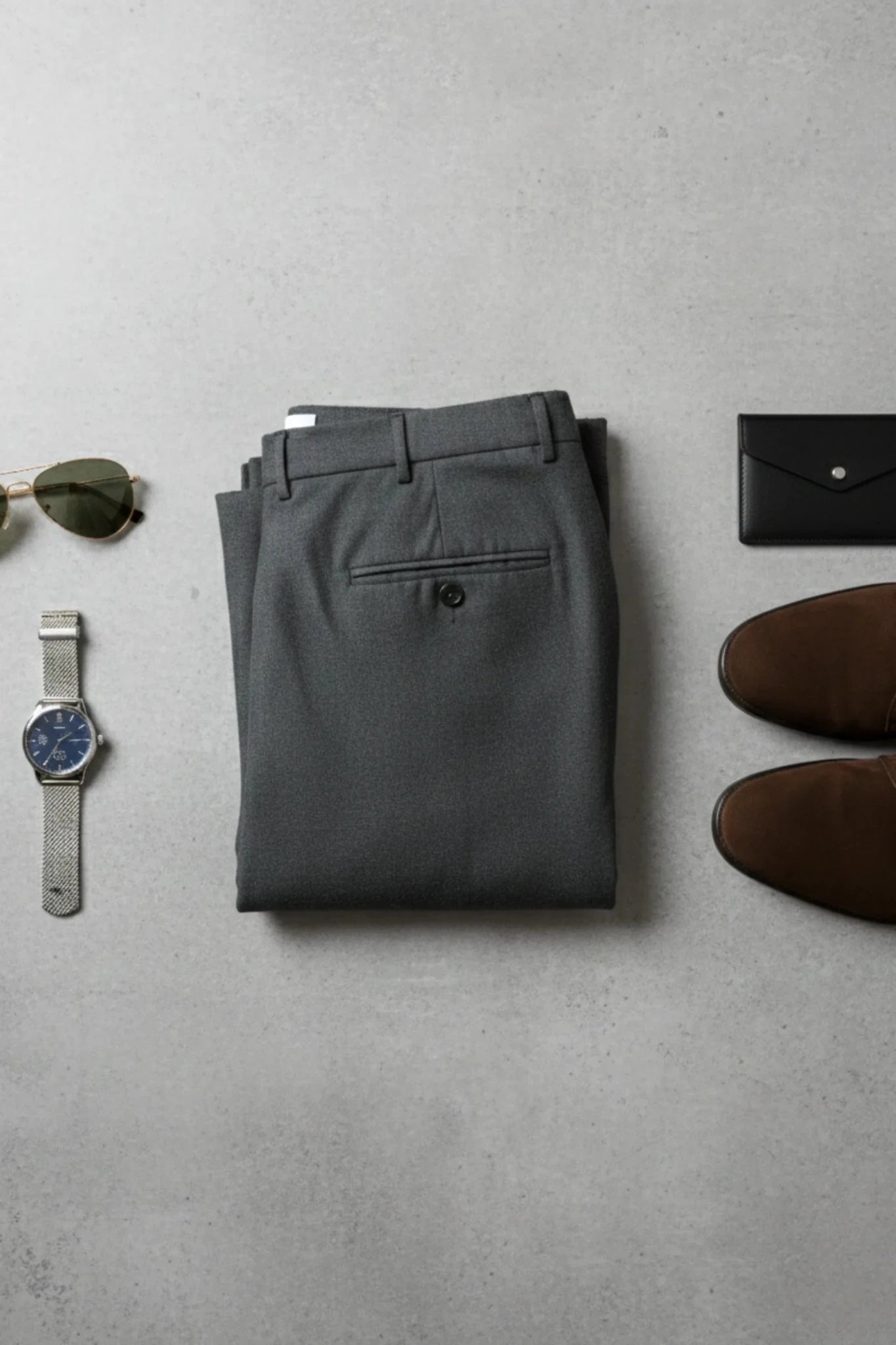 Мъжки Спортен Панталон, Сив Giotelli Roberto Fashion Store Trousers GIO0102TROGRAMAN44 44