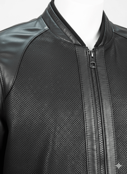 Мъжко Кожено Яке, Черен Roberto Fashion Roberto Fashion Store Jacket LEA2601JACBLKVELXL M