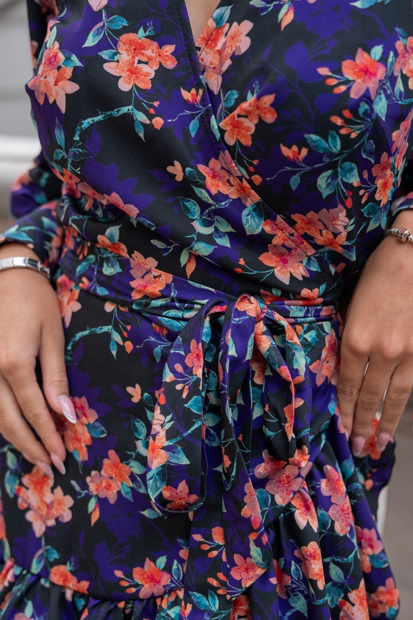 Рокля "АННА" къса с цветен десен, идеална за летни поводи и свободно време LaBalancia Roberto Fashion Store Shirt 5907378503964 XS/S