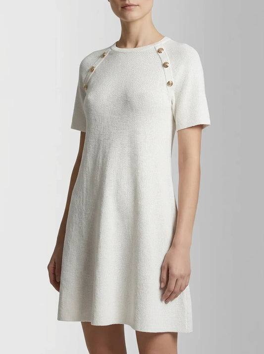 Рокля, Бял Serianno Collection S Roberto Fashion Store One piece SER1501DRSWHIKNIS S