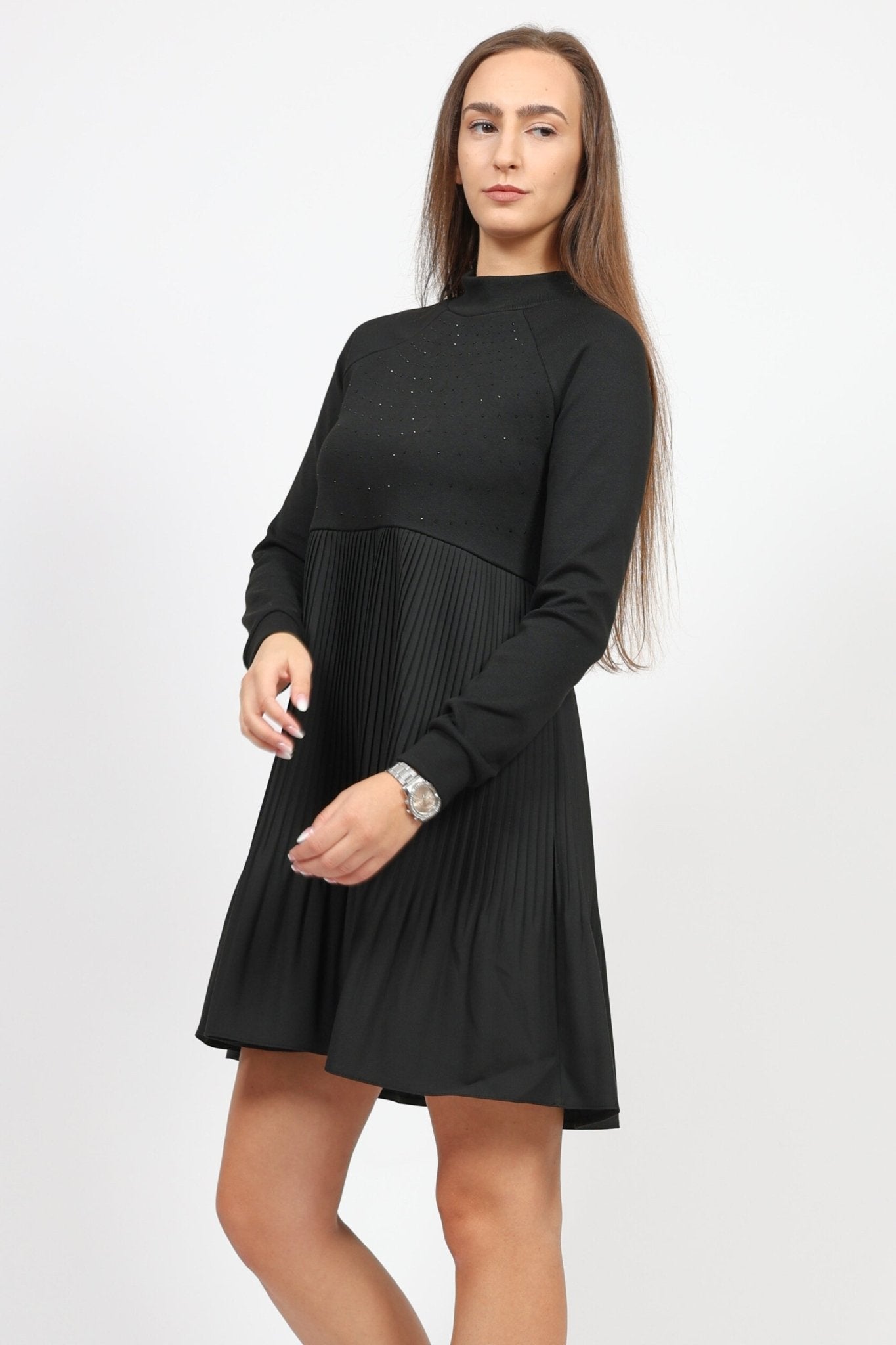 Рокля, Черен Roberto Fashion Roberto Fashion Store One piece ESP3010DRSBLKCLF36 36 Черен