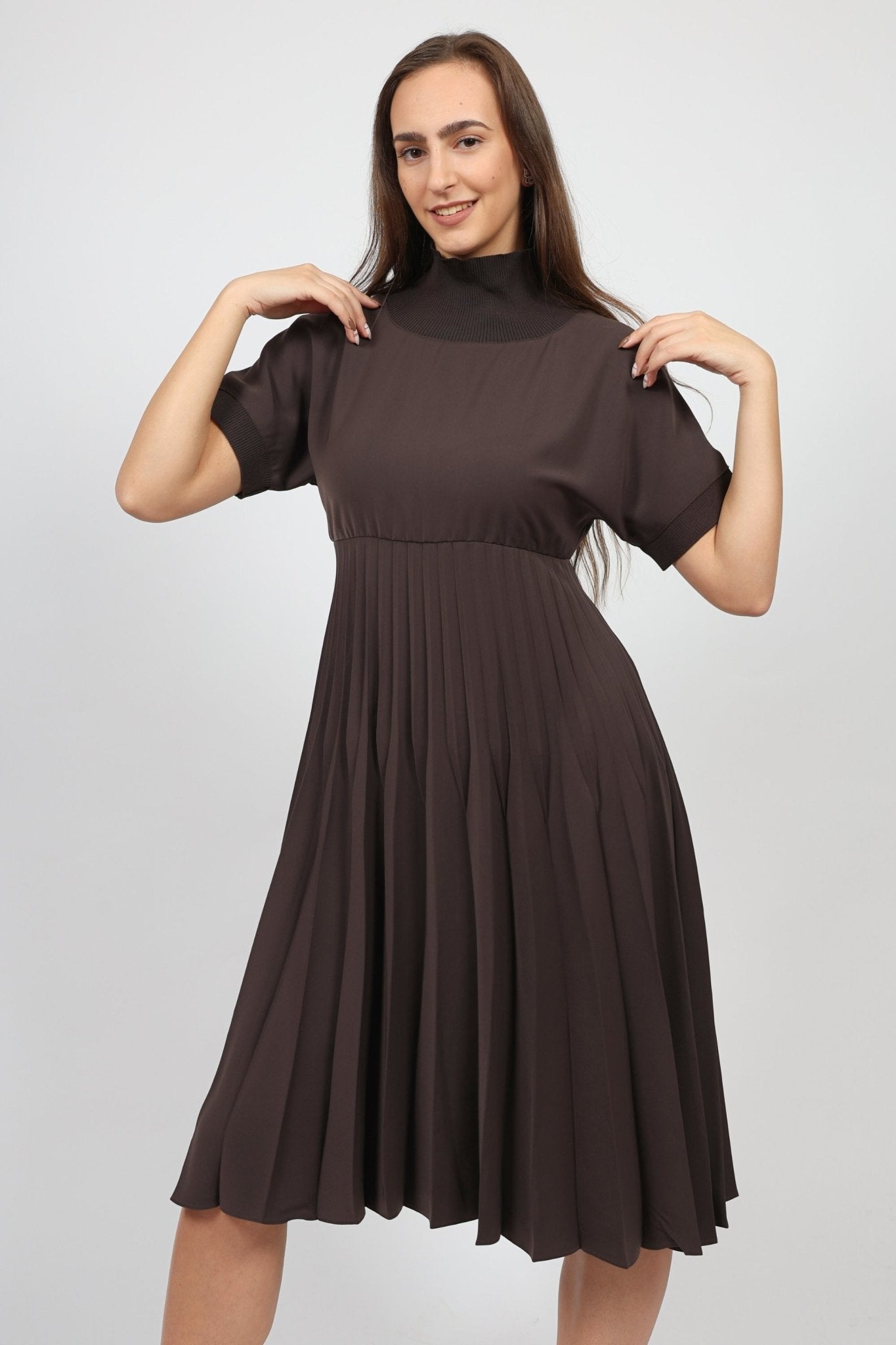 Рокля, Кафяв VIPART Roberto Fashion Store One piece VPR0211DRSBRWPLS36 36 Кафяв